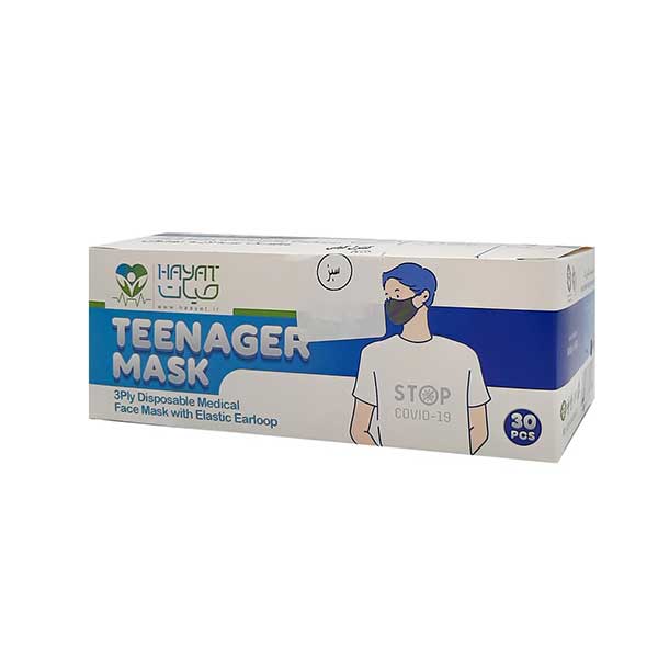 ماسک سه لایه نوجوان